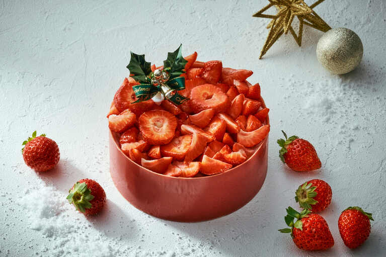 「プレミアム ストロベリーショートケーキ」8,000円。直径12cm ×高さ7cm。