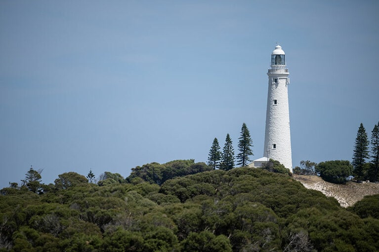 ワジャマップ灯台。