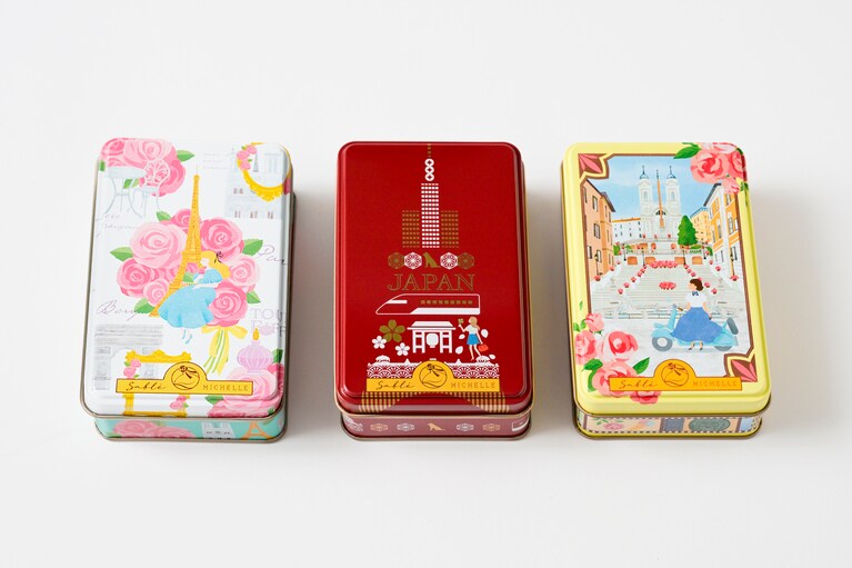 サブレミシェル／ヴォヤージュサブレ ギフト3缶入　4,633円。