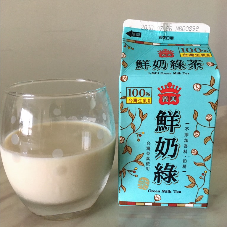 鮮奶綠 40元 375ml。