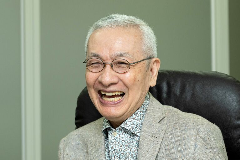 久米宏さん。2024年に撮影。©文藝春秋