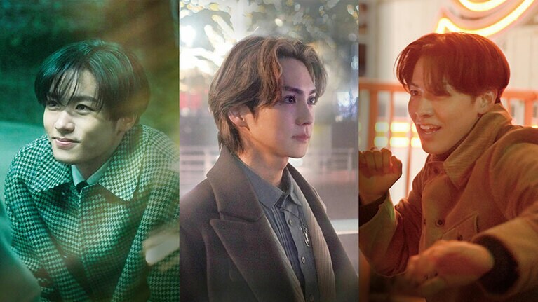 デート・セラピストを演じる川村壱馬、RIKU、吉野北人。