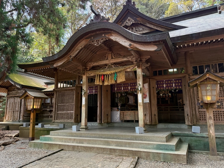 高千穂神社の本殿。