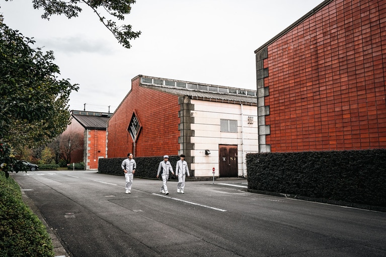 大分県日田市にある、いいちこ日田蒸留所。