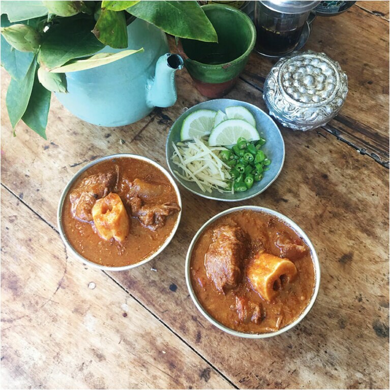 東京スパイス番長の「やんばるマトンニハリ」1,000円(税込)。