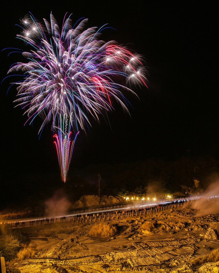 雲仙灯りの花ぼうろ。©（一社）長崎県観光連盟