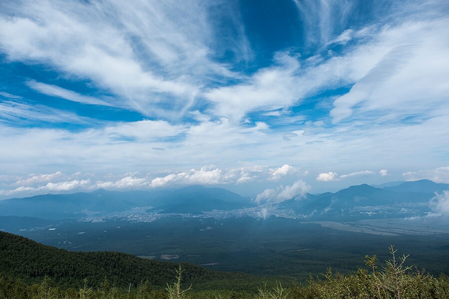 「グラマラス富士登山」なら、富士山から眺める絶景を楽しむ心の余裕が持てるはず。