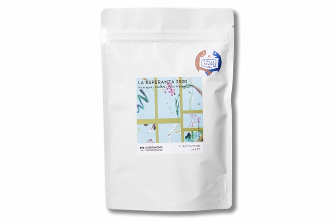 水洗式 ニカラグア ラ・エスペサンサ農園 150g 1,350円／カリオモンズコーヒー