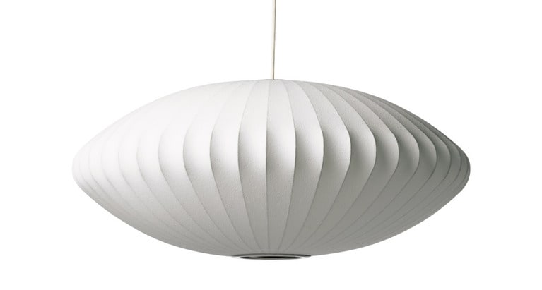 HERMAN MILLER 「NELSON BUBBULE LAMP SAUCER PENDANT」φ635×H255mm(コード全長最大1,755mm) 83,000円／ハーマンミラーストア