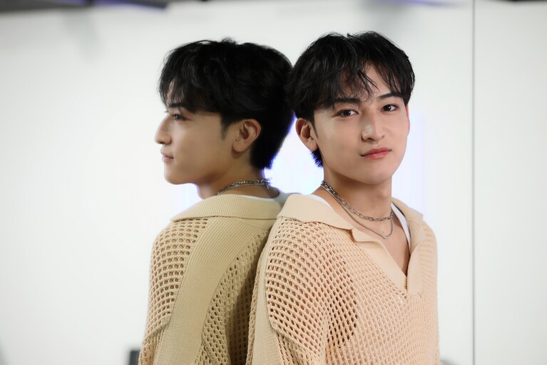 新ボーイズグループ「STARGLOW」のメンバーとしてデビューが決定した日穏（KANON）さん。