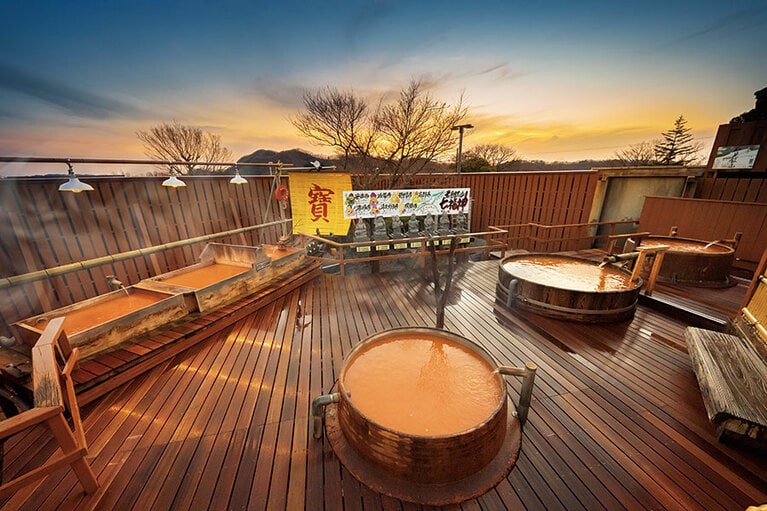 【国民宿舎さんべ荘】鉄の匂いがするほど鉄分たっぷり。