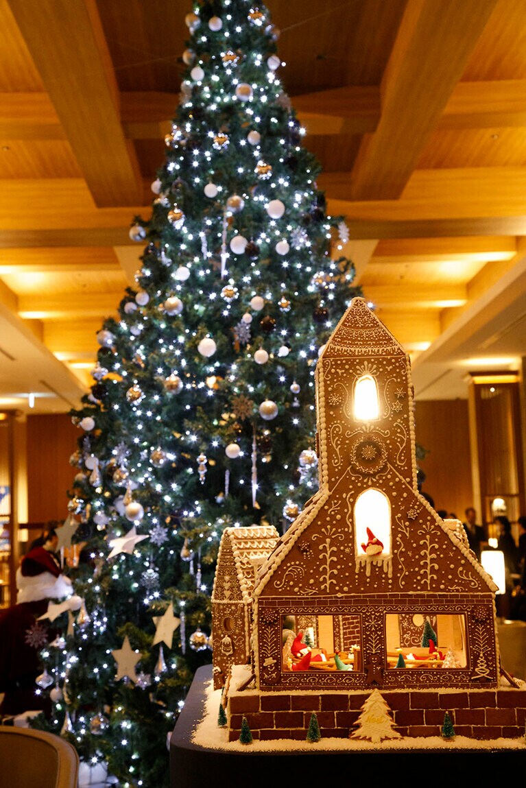 ジンジャーブレッドハウスとツリー。