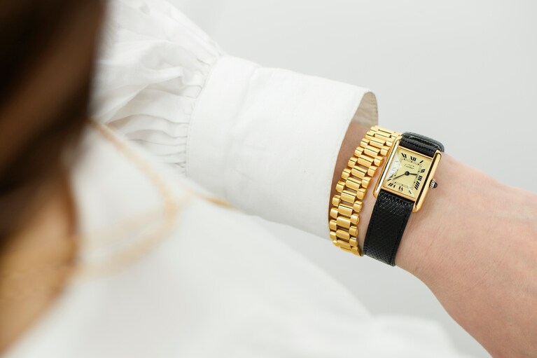 Watch Chain Braceletコーディネート例。