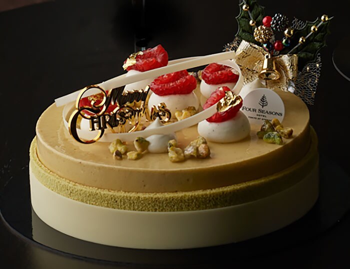 フォーシーズンズホテル東京大手町「クリスマスケーキ」6,500円(12cm)／7,200円(15cm)