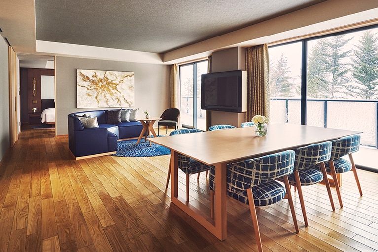 ANAインターコンチネンタル安比高原リゾート［岩手／安比高原］APPIスイートの客室。