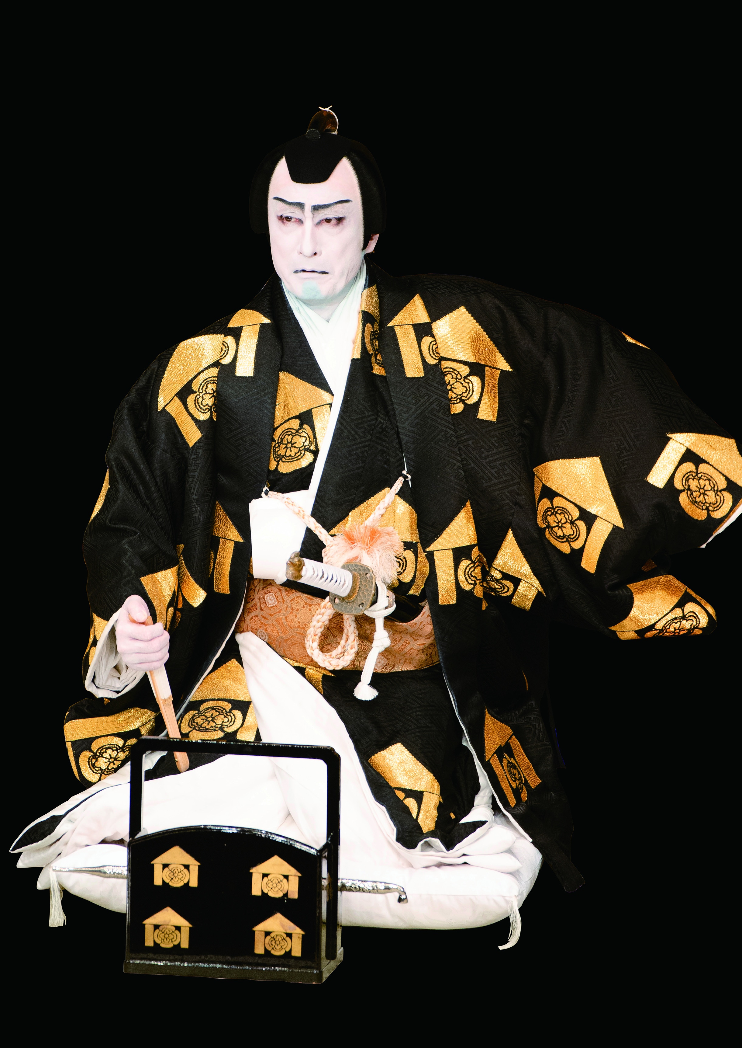 『寿曽我対面』工藤左衛門祐経＝片岡仁左衛門。ⓒ松竹