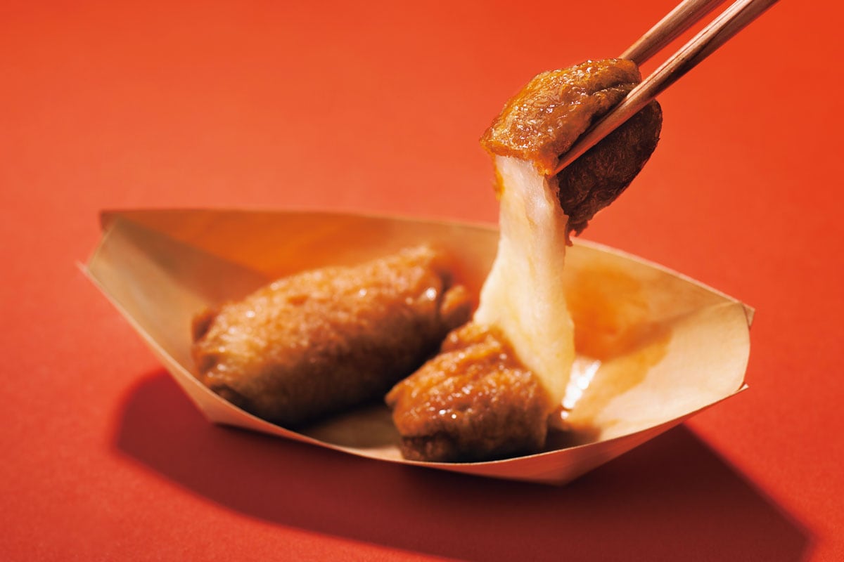 餅いなり 4個入り 1,000円／いなり寿司 みやび 神田明神下