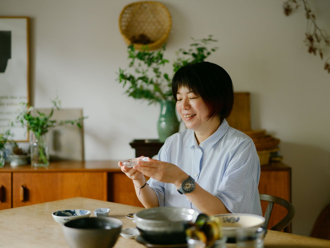 フードスタイリストの久保百合子さん。