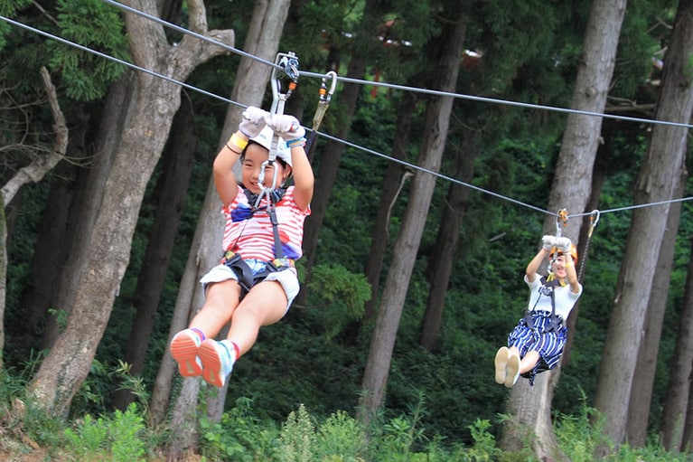 25kg以上なら子どもも体験できる。