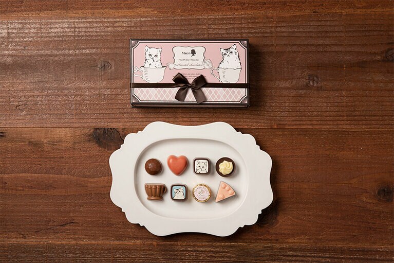 「アソーテッドチョコレート」8個入 864円／マルシェ ド ショコラ