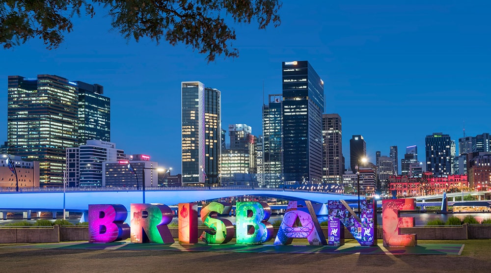 うきうきする雰囲気を表して、“ブリスベガス”とも呼ばれるオーストラリア第3の都市。