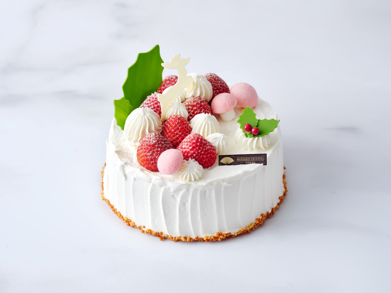 「苺のショートケーキ」7,560円。直径15cm×高さ6cm。