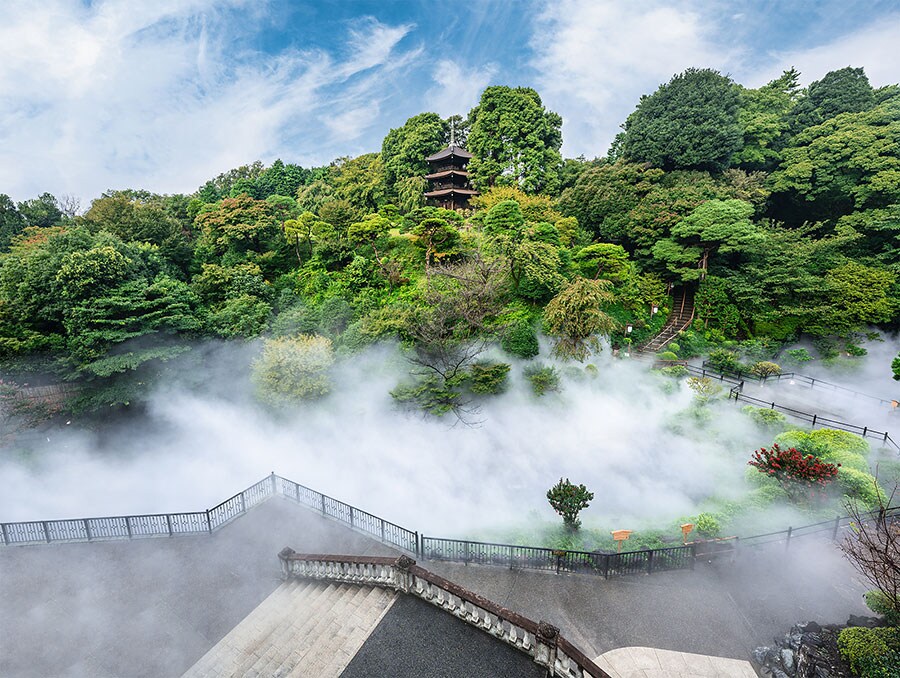 ホテル椿山荘東京［東京／目白］幻想的な東京雲海。