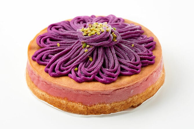 沖縄県産ちゅら恋紅のチーズケーキ 12cm 1,674円／PUZO CHEESECAKE CELLAR　初出日：2025年8月6日