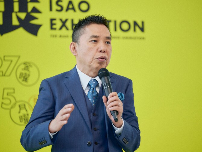 身振り手振りを交えて語ってくれた太田さん。