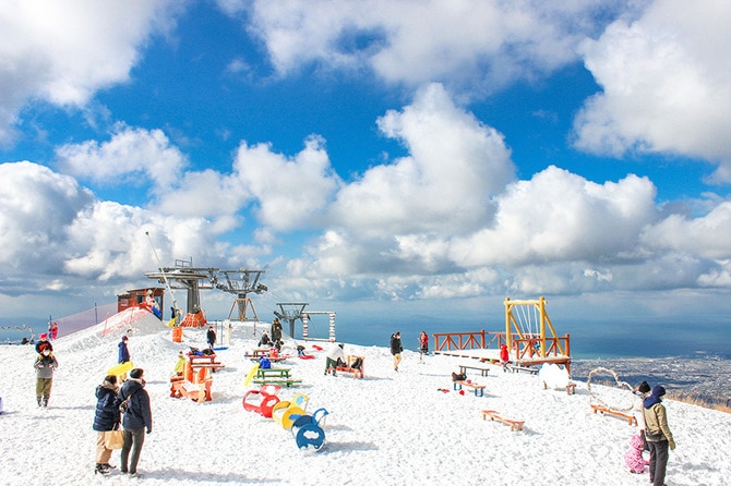 雲辺寺山頂公園。