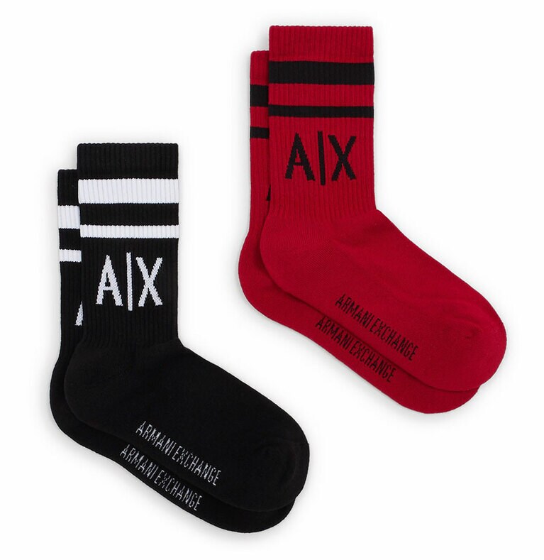 ARMANI EXCHANGE 靴下2足セット 3,520円。