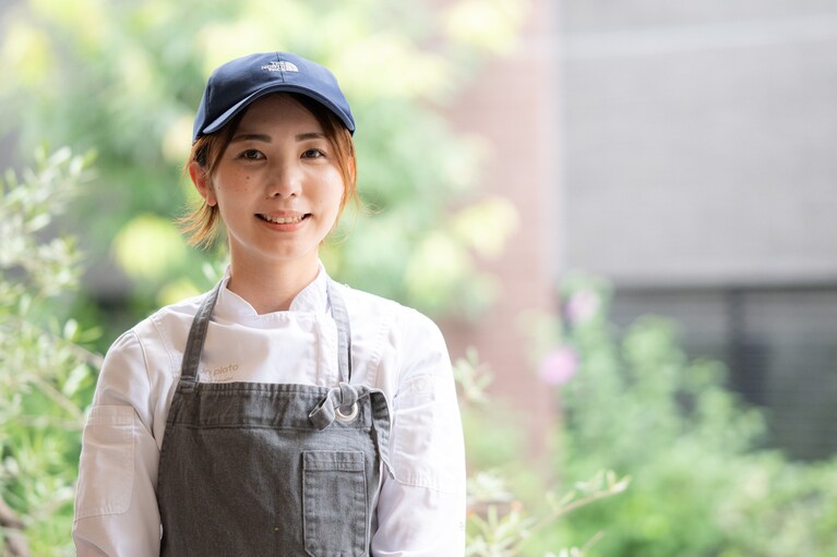 シェフ・パティシエの森井美紀さん。
