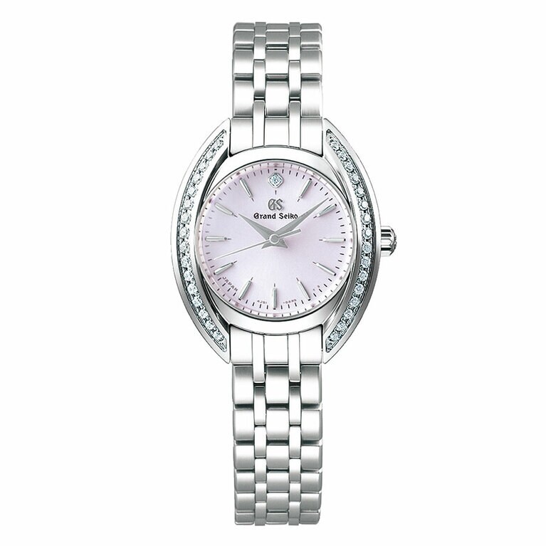 「ヘリテージコレクション STGF349」（SS×ダイヤモンド、クォーツ）直径27.4mm 厚さ10mm 979,000円／セイコーウオッチお客様相談室