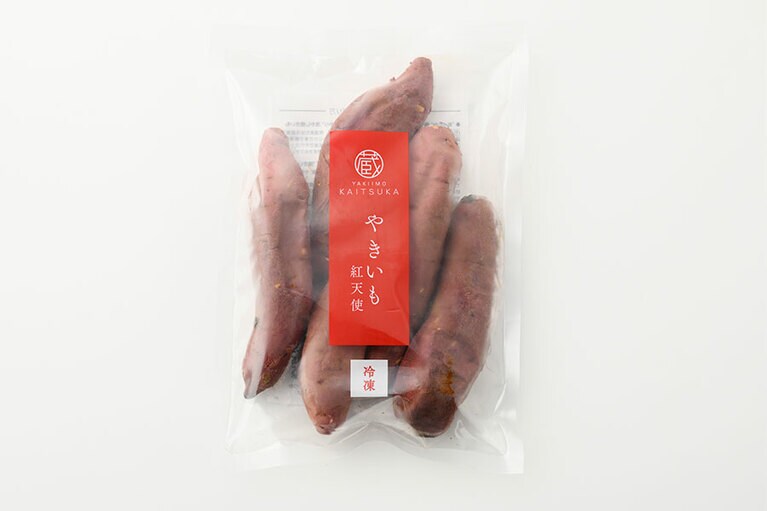 蔵出し焼き芋かいつか「冷凍焼き芋【紅天使】」910円（500g）／茨城県