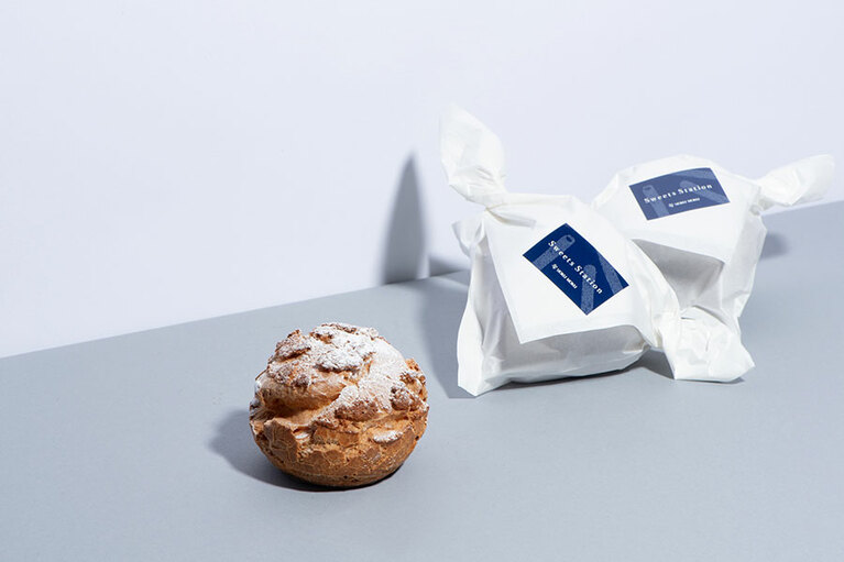 「ヨックモックの手作りクッキーシュー」432円。※2023年10月2日（月）より販売