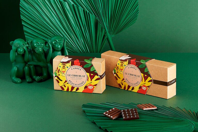 「カレ・ド・デギュスタシオン・ド・ノエル」3種類30枚入りは3,673円、5種類50枚入り 5,724円。11月18日(金)～12月25日(日)限定販売。©AtelierMai98