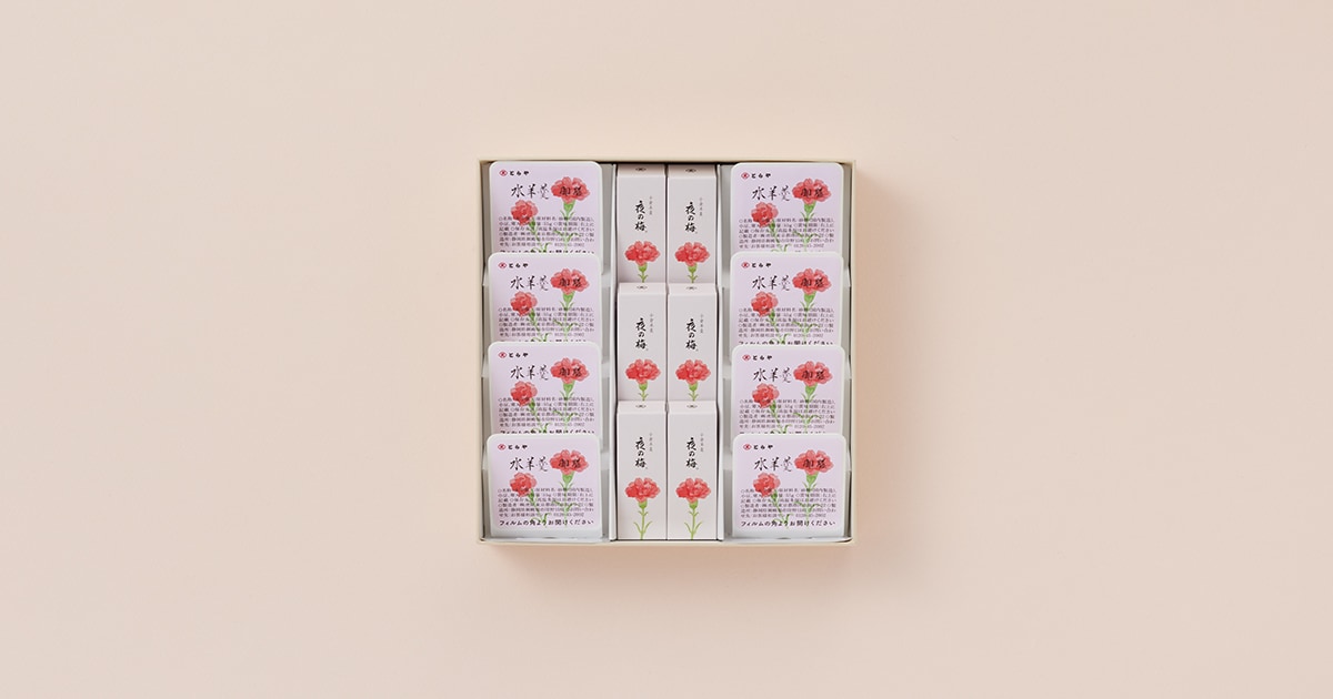 羊羹・水羊羹詰合せ 3号（母の日）4,947円。