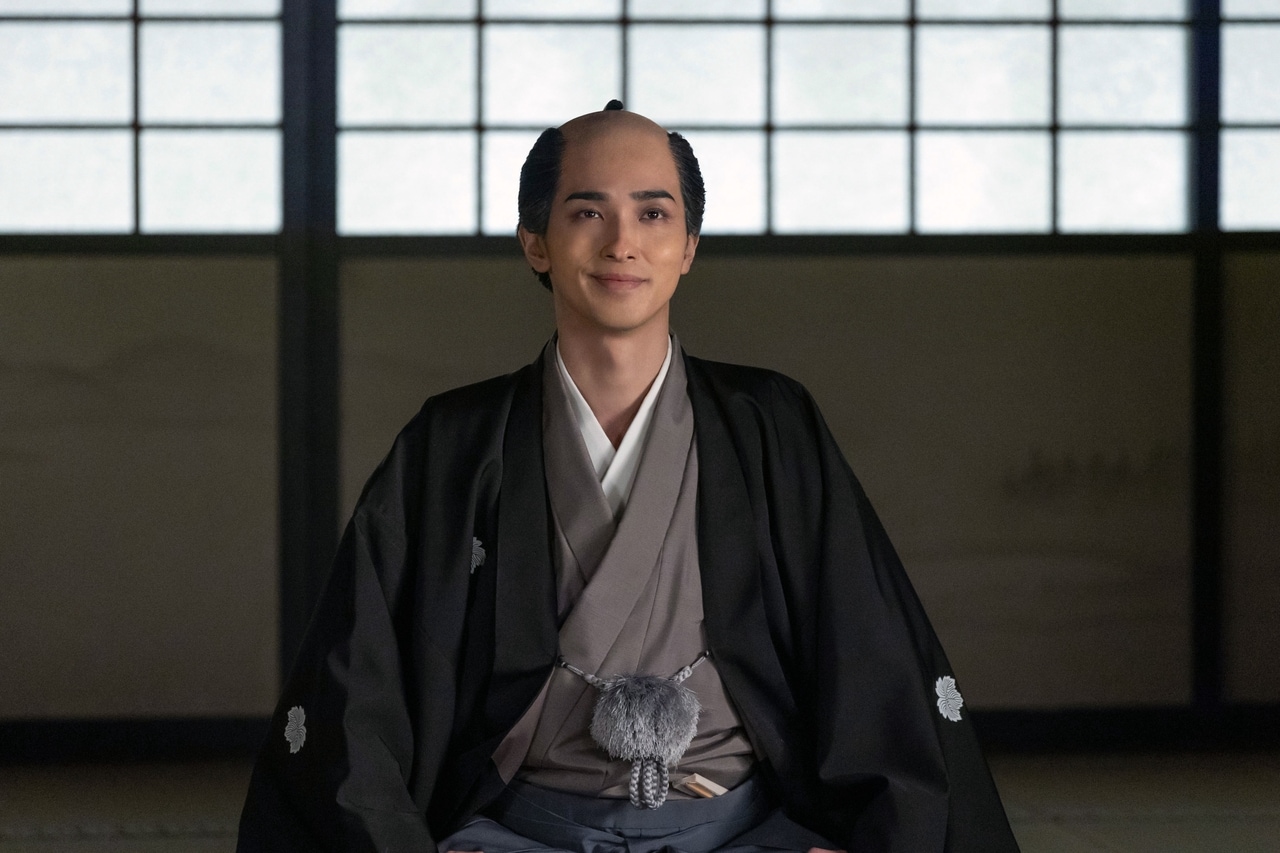 大河ドラマ『べらぼう～蔦重栄華乃夢噺～』第47回「饅頭こわい」の場面カット。（C）NHK