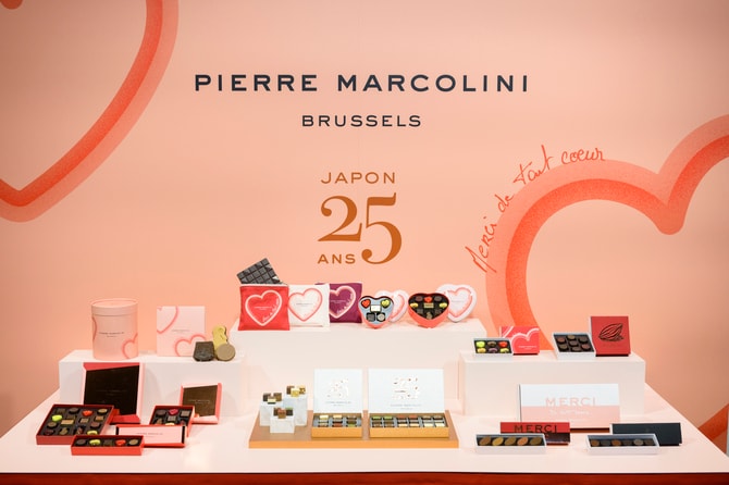 ピエール マルコリーニ】日本上陸25周年の特別なバレンタイン！ 海苔