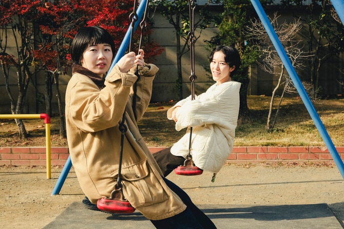 結成まだ5年目というもめんとの二人。