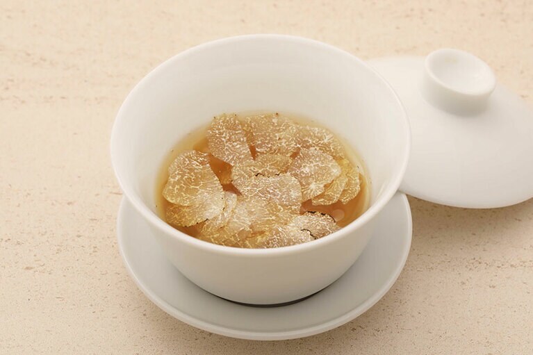 「上州地鶏／金華ハム／トルテッリーニ」。