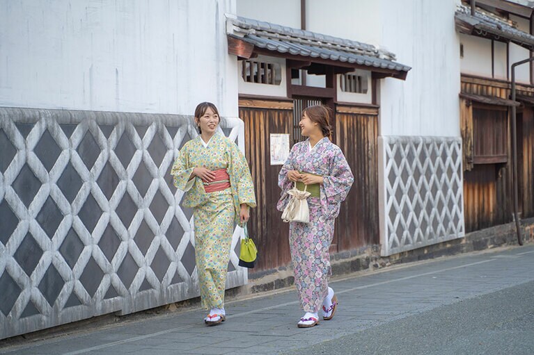 着物ウィークin萩。