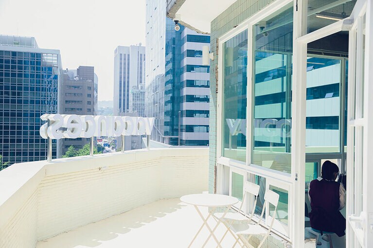 テラス席は絶好の撮影ポイントかも。