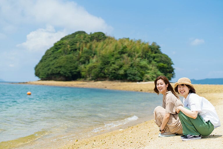 真宮島エンジェルロード。