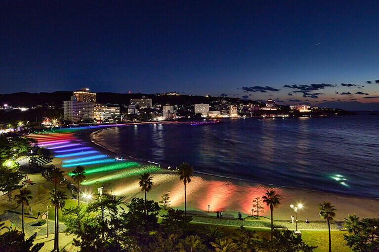 【和歌山県】SHIRARAHAMA LIGHT PARADE by FeStA LuCe。