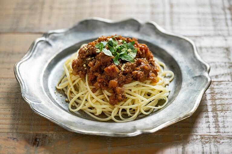 OhBRAVO ボロネーゼ 120g 1人分　1,404円。