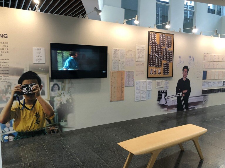 エドワード・ヤン展での写真。