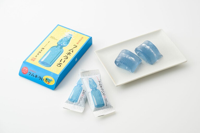 【愛知県】ラムネういろ 540円（4個入）。※販売は～9月下旬まで／餅文総本店 本店