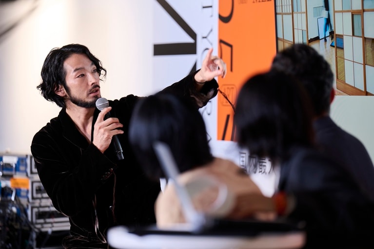 アートエキシビジョンではアーティスティック・ディレクターを務める森山未來。