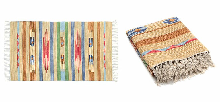 フロアーラグ Indian BE 3,980円。